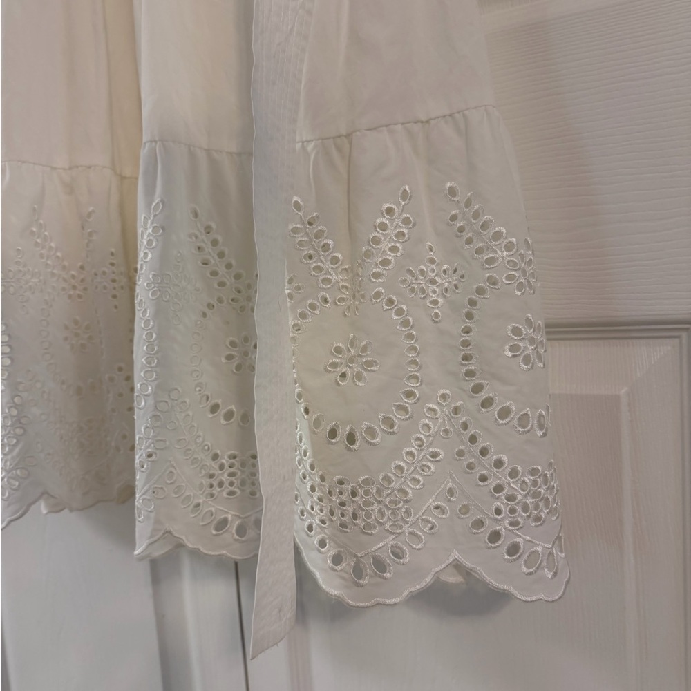 Rails Gia Belted Eyelet Midi Dress - Picture 7 of 8